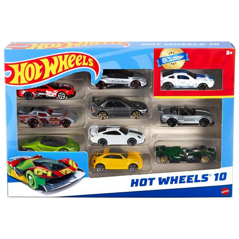 Hot Wheels Pacote 10 Carros Sortidos - 1 (UM) PACOTE SORTIDO SEM